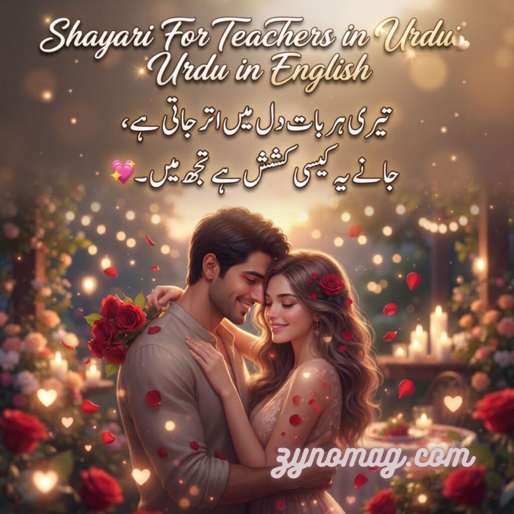 Shayari For Teachers in Urdu in English