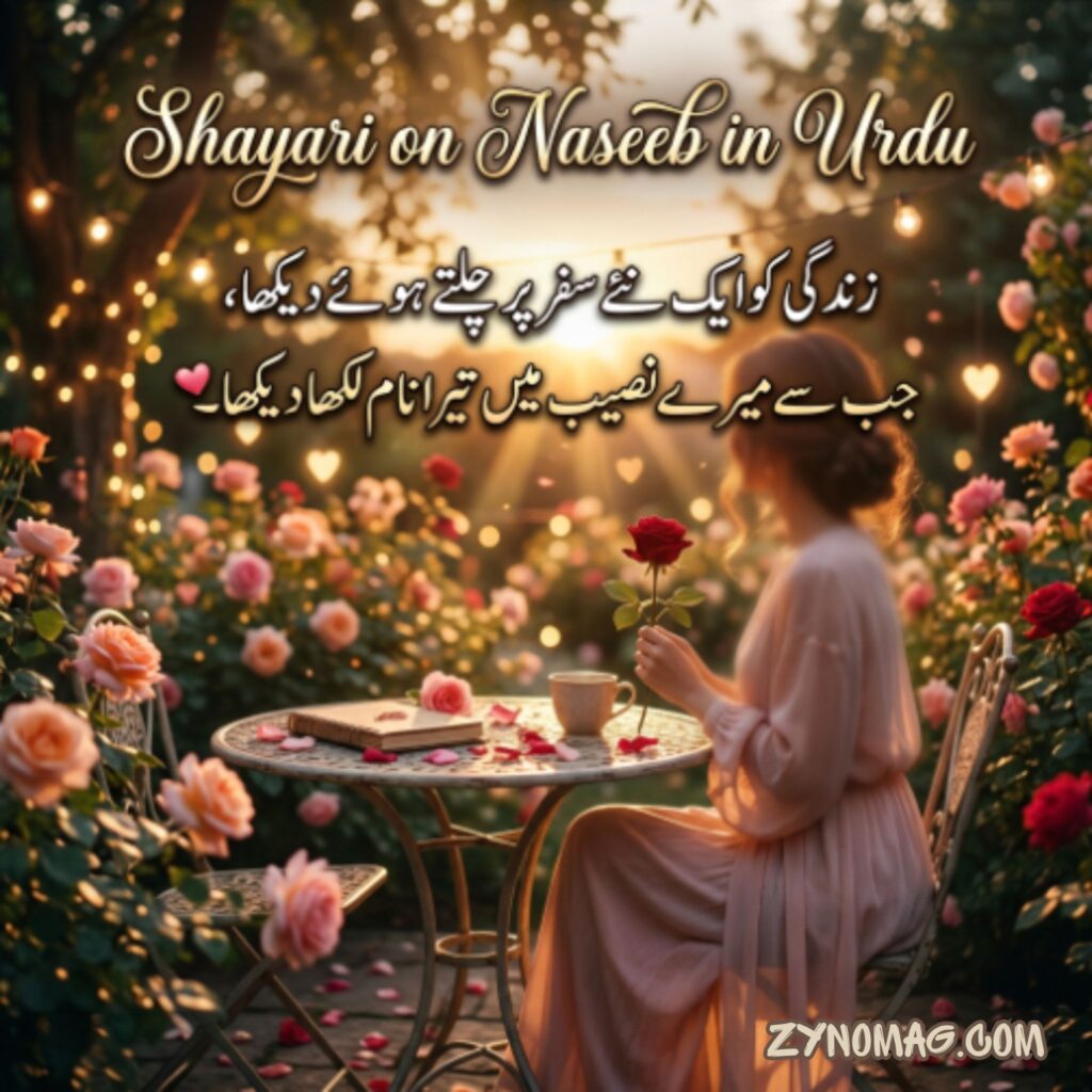 Shayari on Naseeb in Urdu