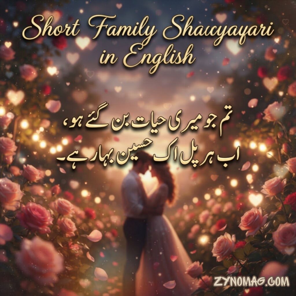Short Family Shayari in English