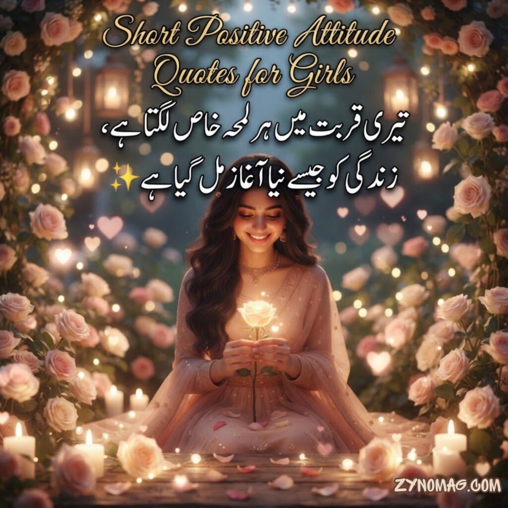 Short Positive Attitude Quotes for Girls
