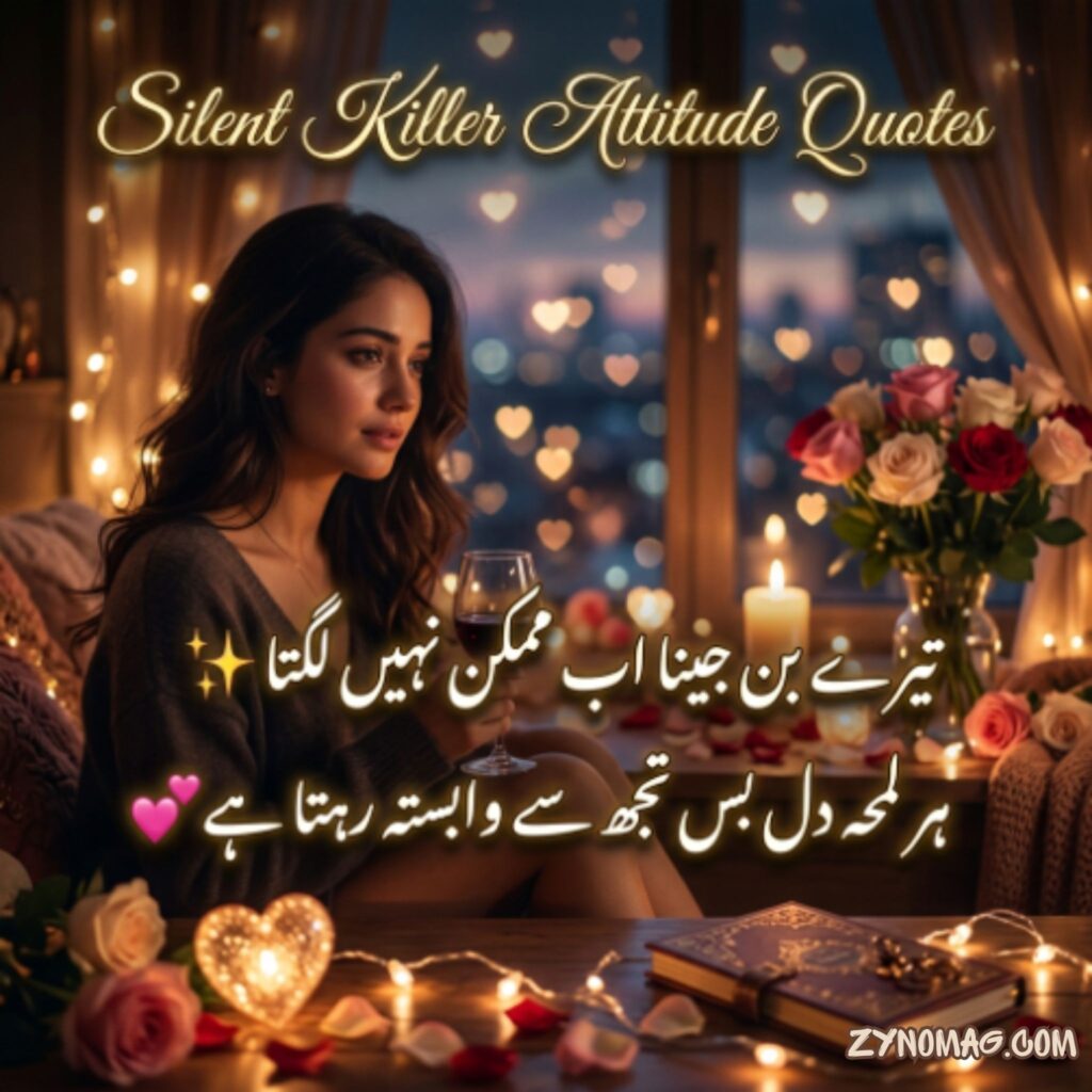 Silent Killer Attitude Quotes