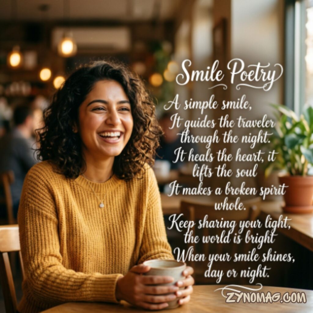 Smile poetry in English