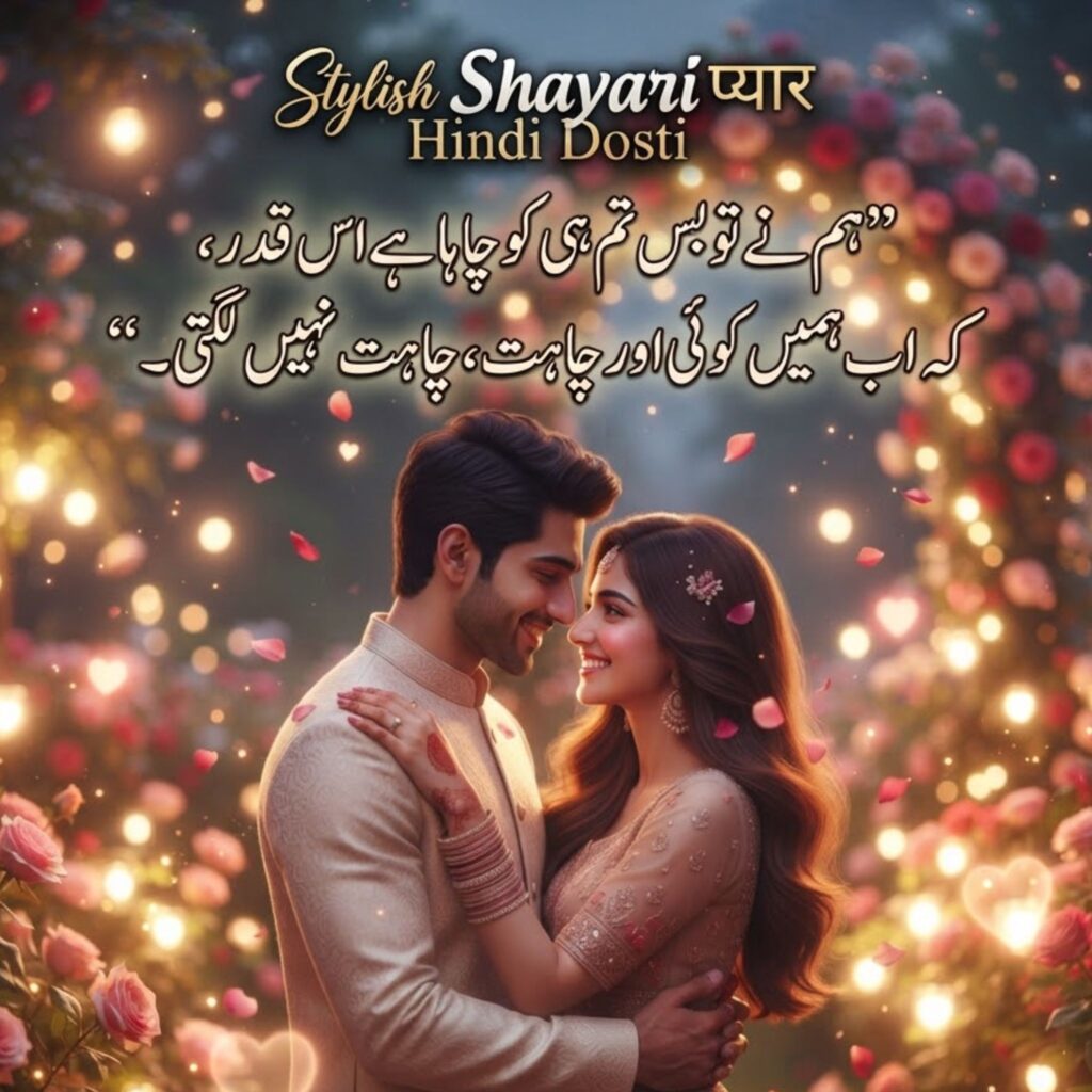 Stylish Shayari प्यार Hindi Dosti