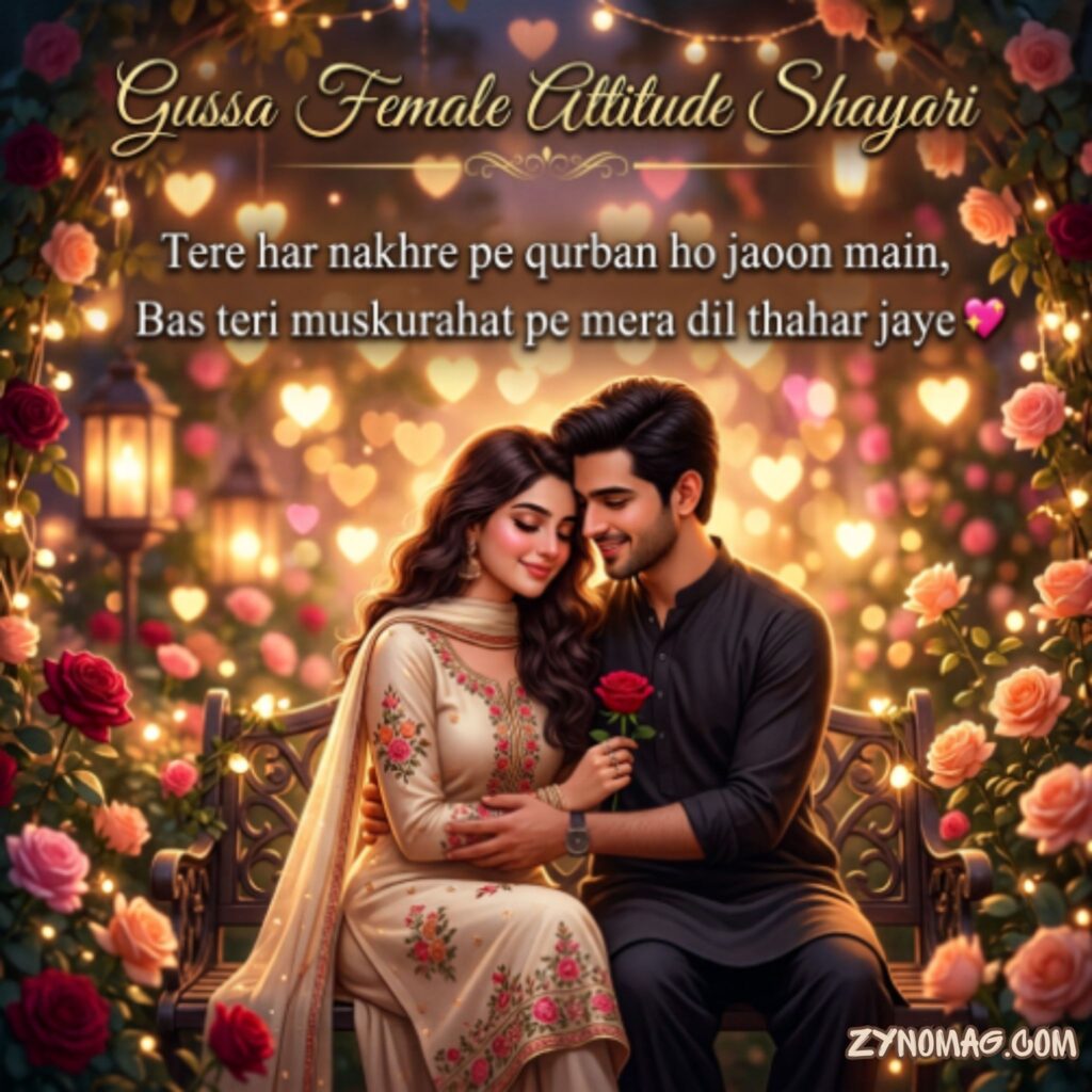 Gussa Female Attitude Shayari