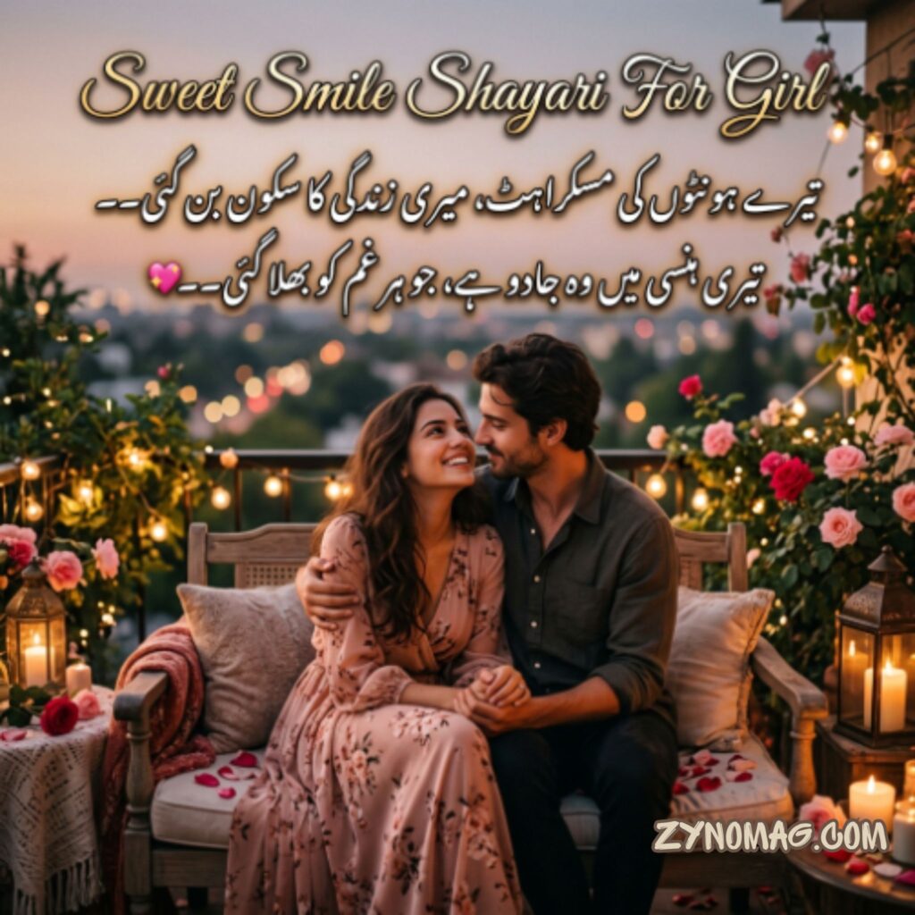 Sweet Smile Shayari For Girl