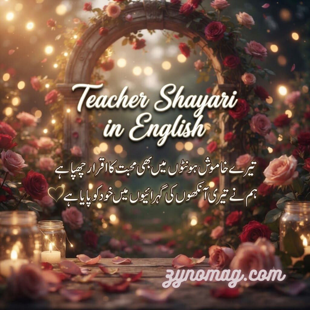 Teacher Shayari in English