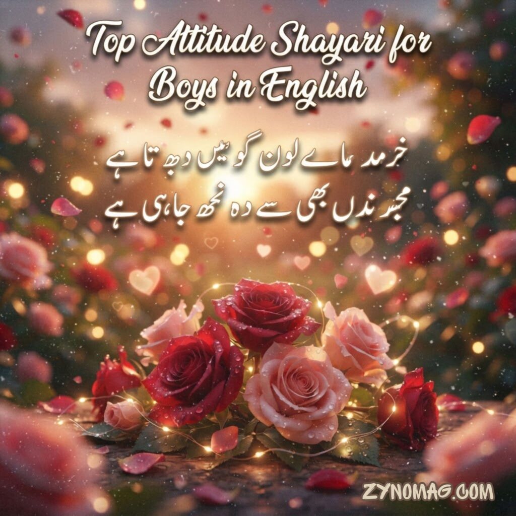 Top Attitude Shayari for Boys in English