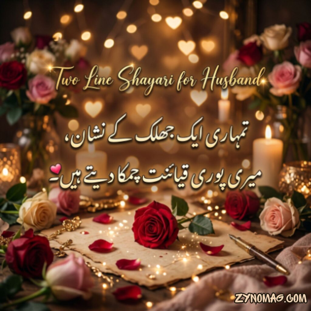 Two Line Shayari for Husband