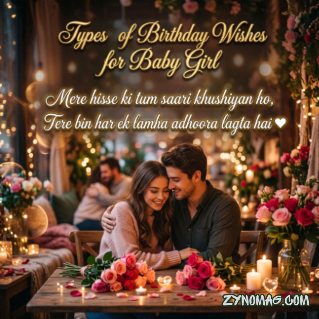 Types of Birthday Wishes for Baby Girl