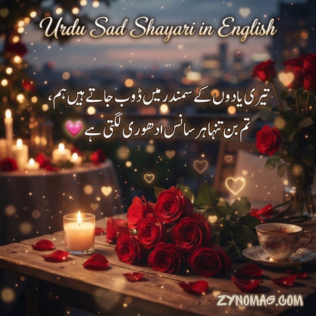 Urdu Sad Shayari in English