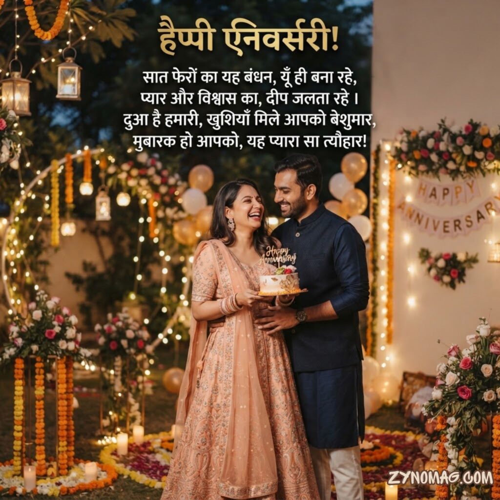 Wedding anniversary wishes for sister and jiju Short