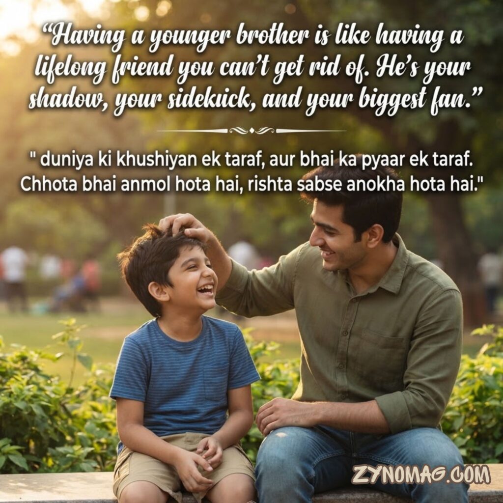 Younger Brother Quotes in English
