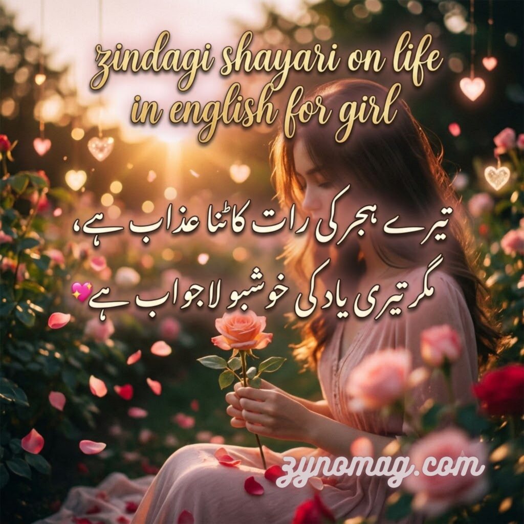 zindagi shayari on life in english for girl