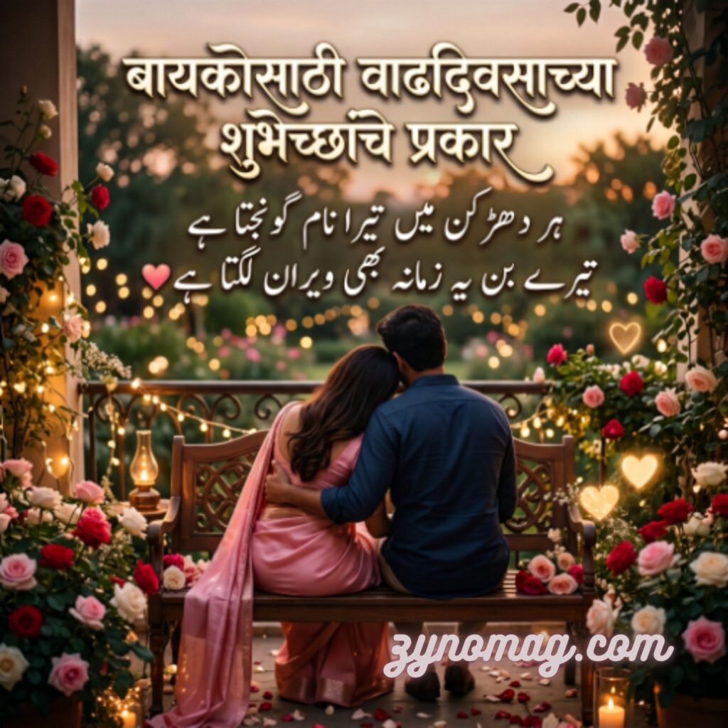 बायकोसाठी वाढदिवसाच्या शुभेच्छांचे प्रकार