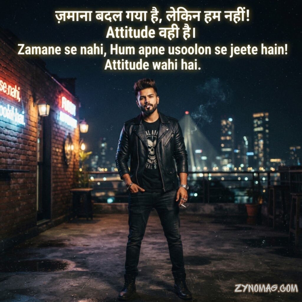 Stylish 2 Line Attitude Shayari