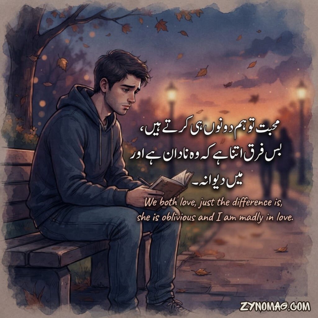 2 Line One Sided Love Shayari For One Sided Love