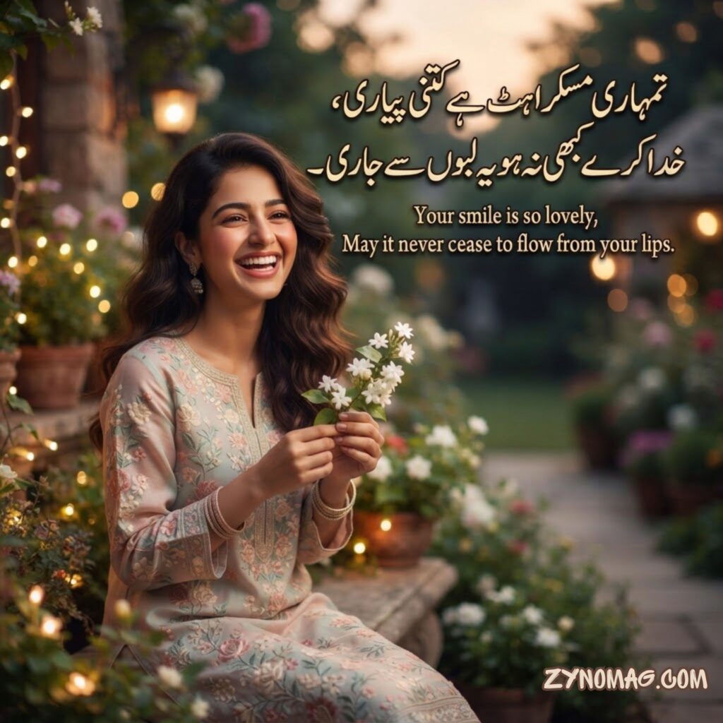 2 Line Tareef Shayari for Sweet Girl
