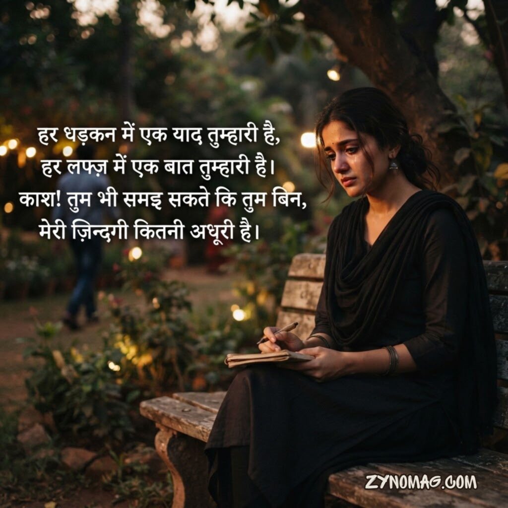 2 Line True Love Miss You Shayari in Hindi