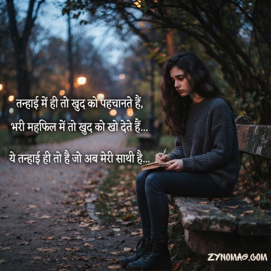 Alone Shayari for Girl