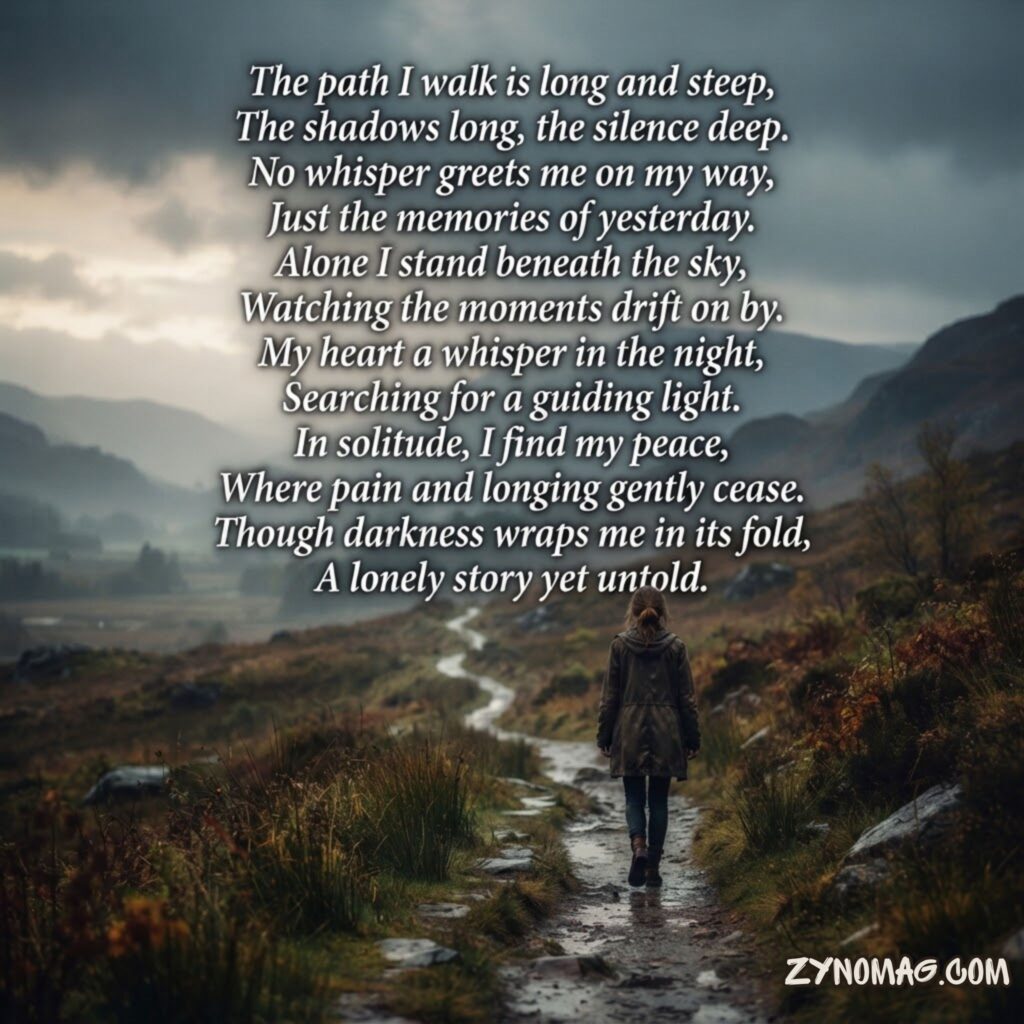 Alone Shayari in English