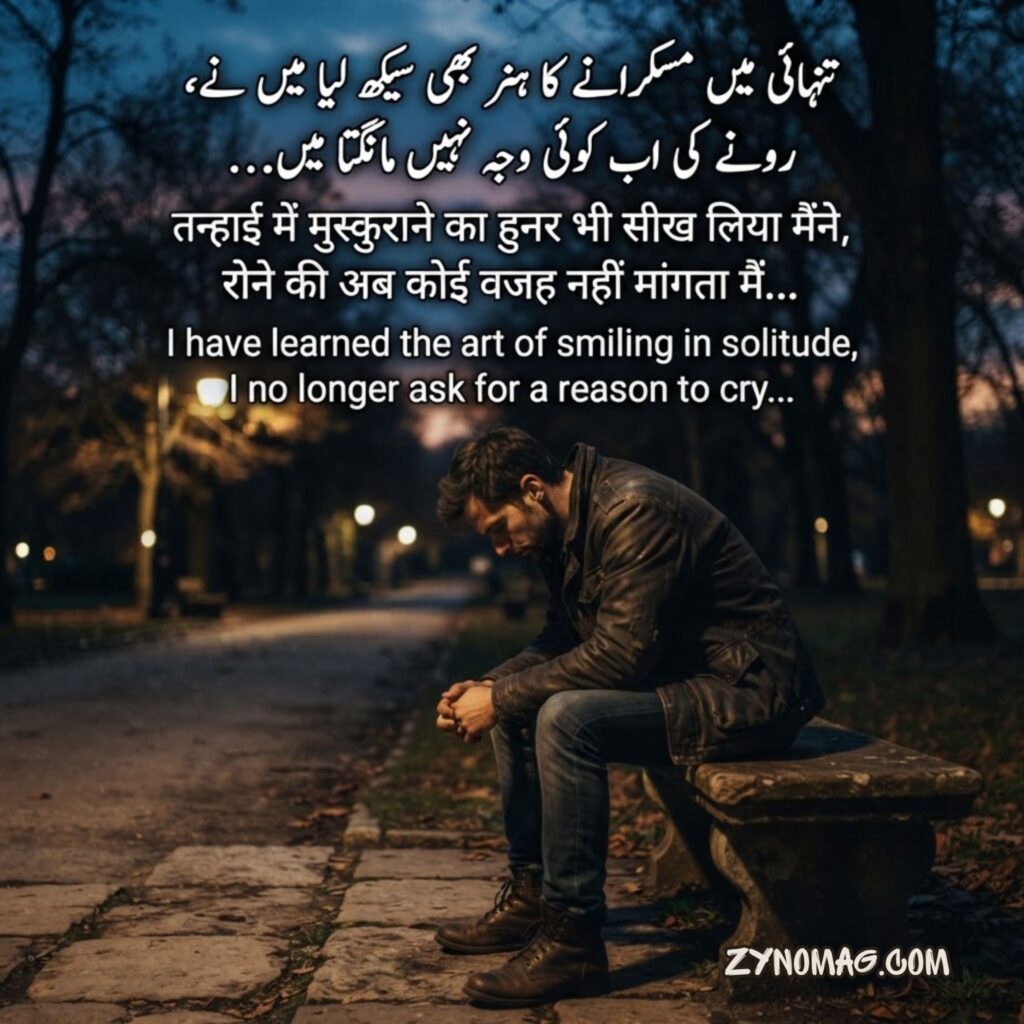 Alone Status Sad Shayari Life 2 Line
