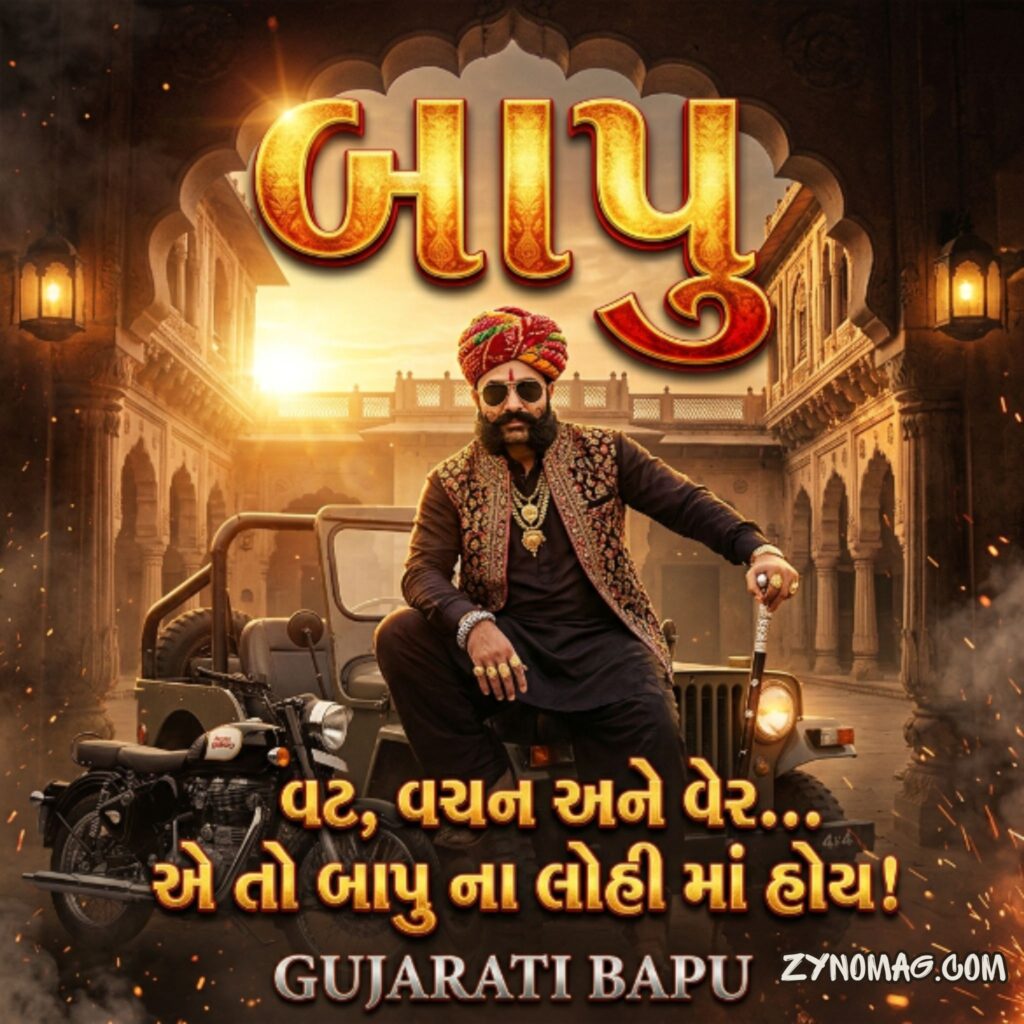 Attitude Shayari Gujarati Bapu