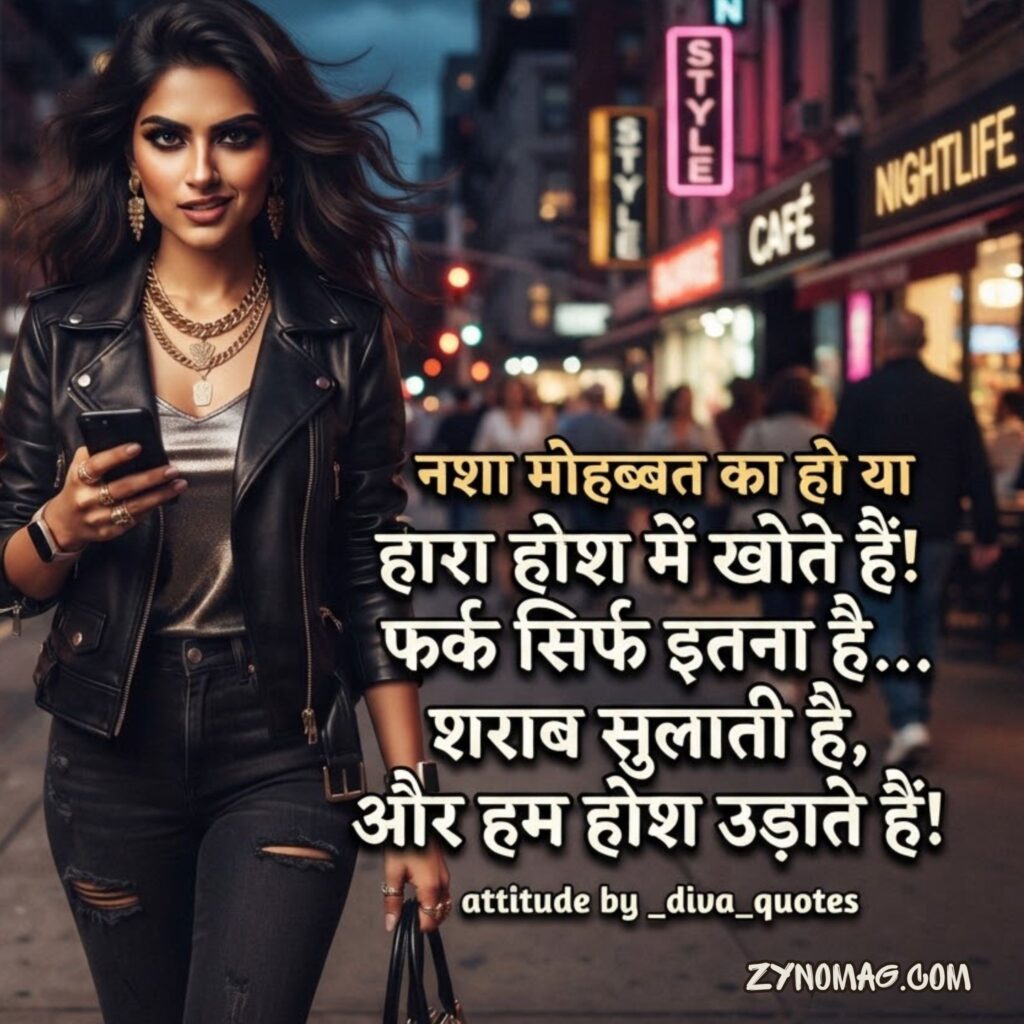 Attitude Shayari for Girls