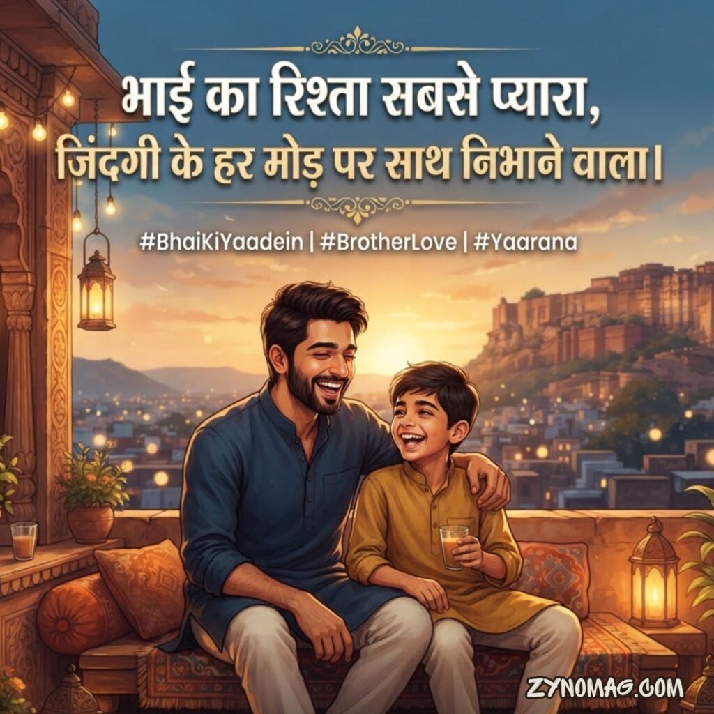 Bhai Ke liye Shayari 2 line