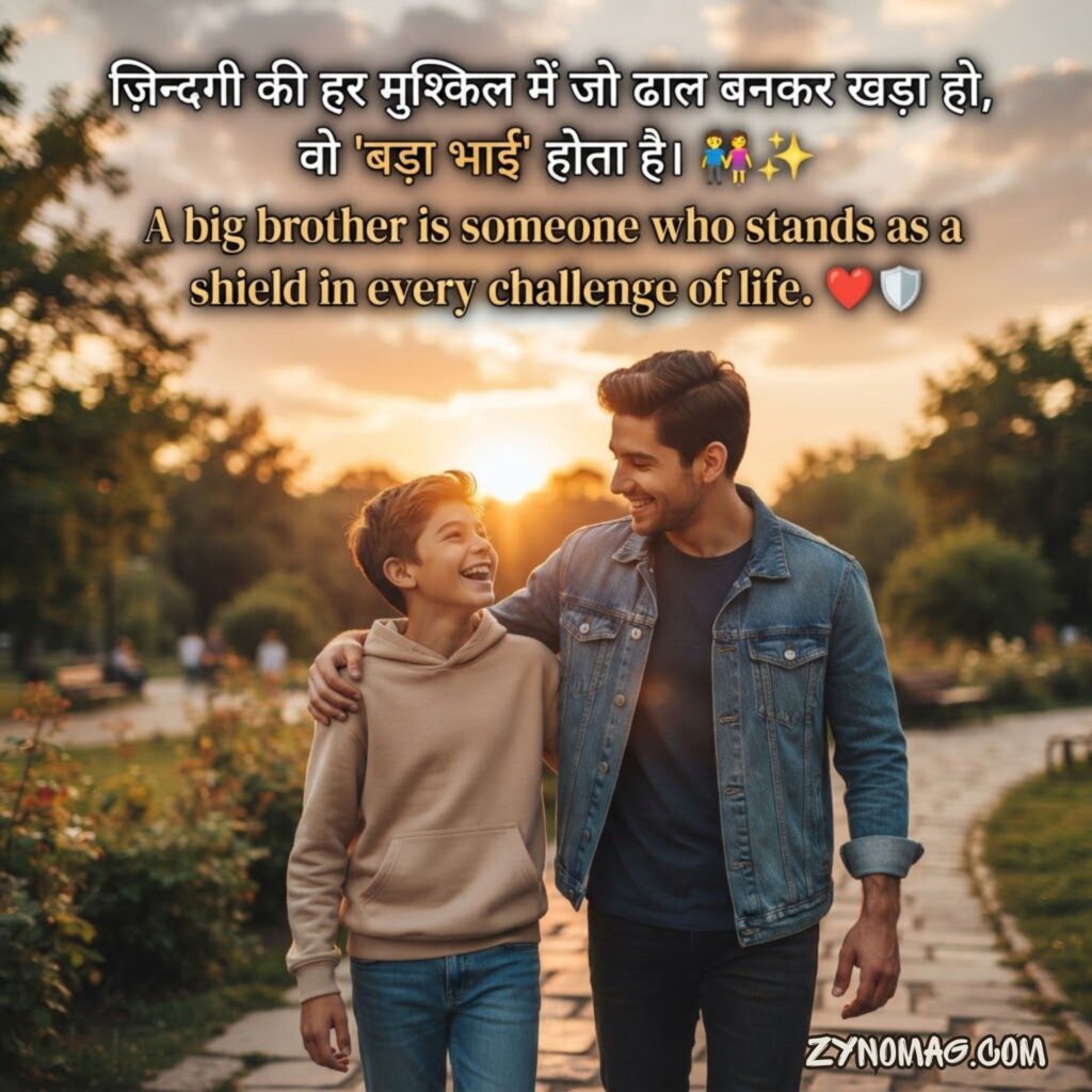 Bada Bhai Shayari in Hindi English