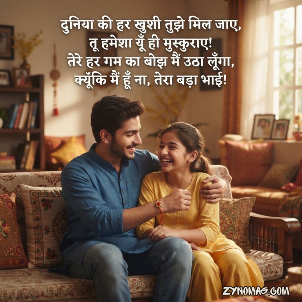 Bada Bhai Shayari in Hindi for Girl