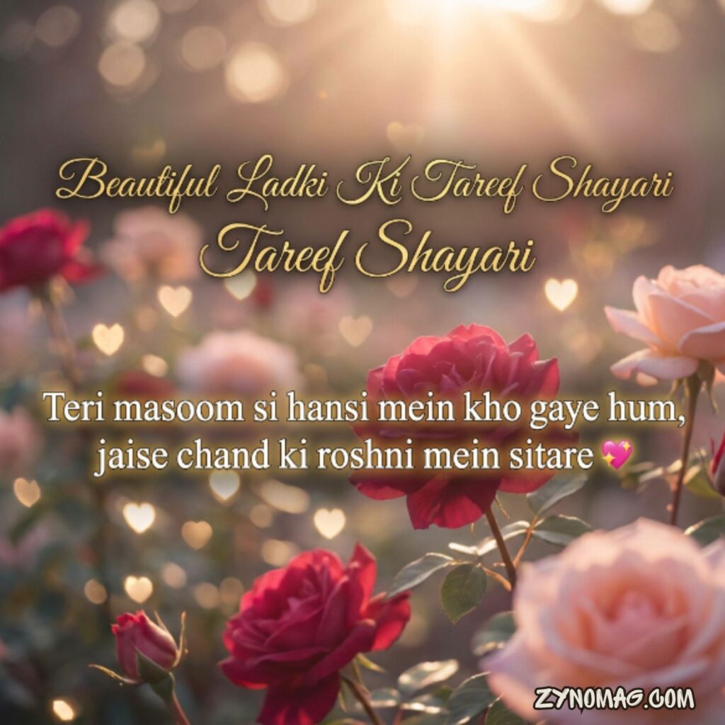 Beautiful Ladki Ki Tareef Shayari