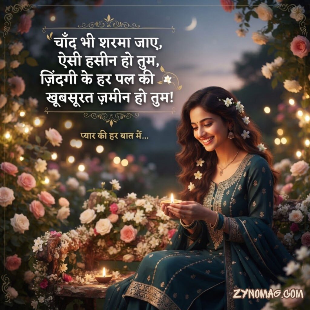 Beautiful Praise Shayari in Hindi for Girlfriend
