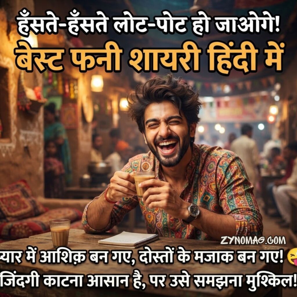 Best Funny Shayari in Hindi हिंदी फनी शायरी