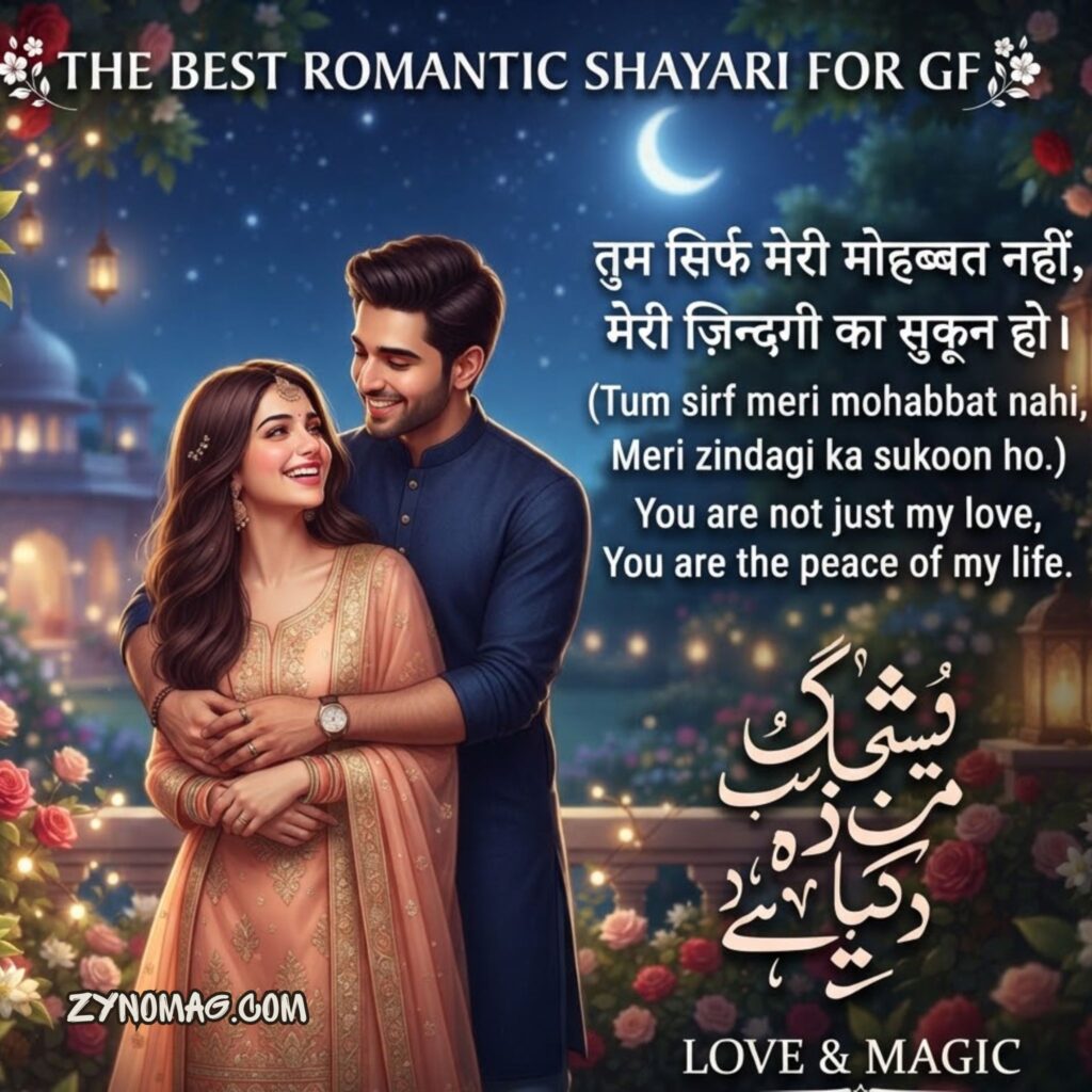 Best Romantic Shayari for GF