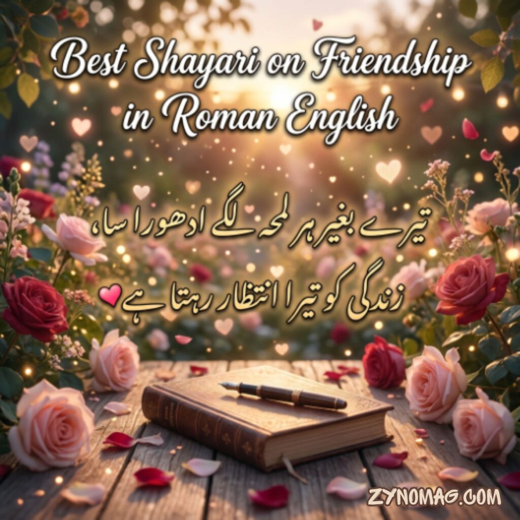 Best Shayari on Friendship in Roman English
