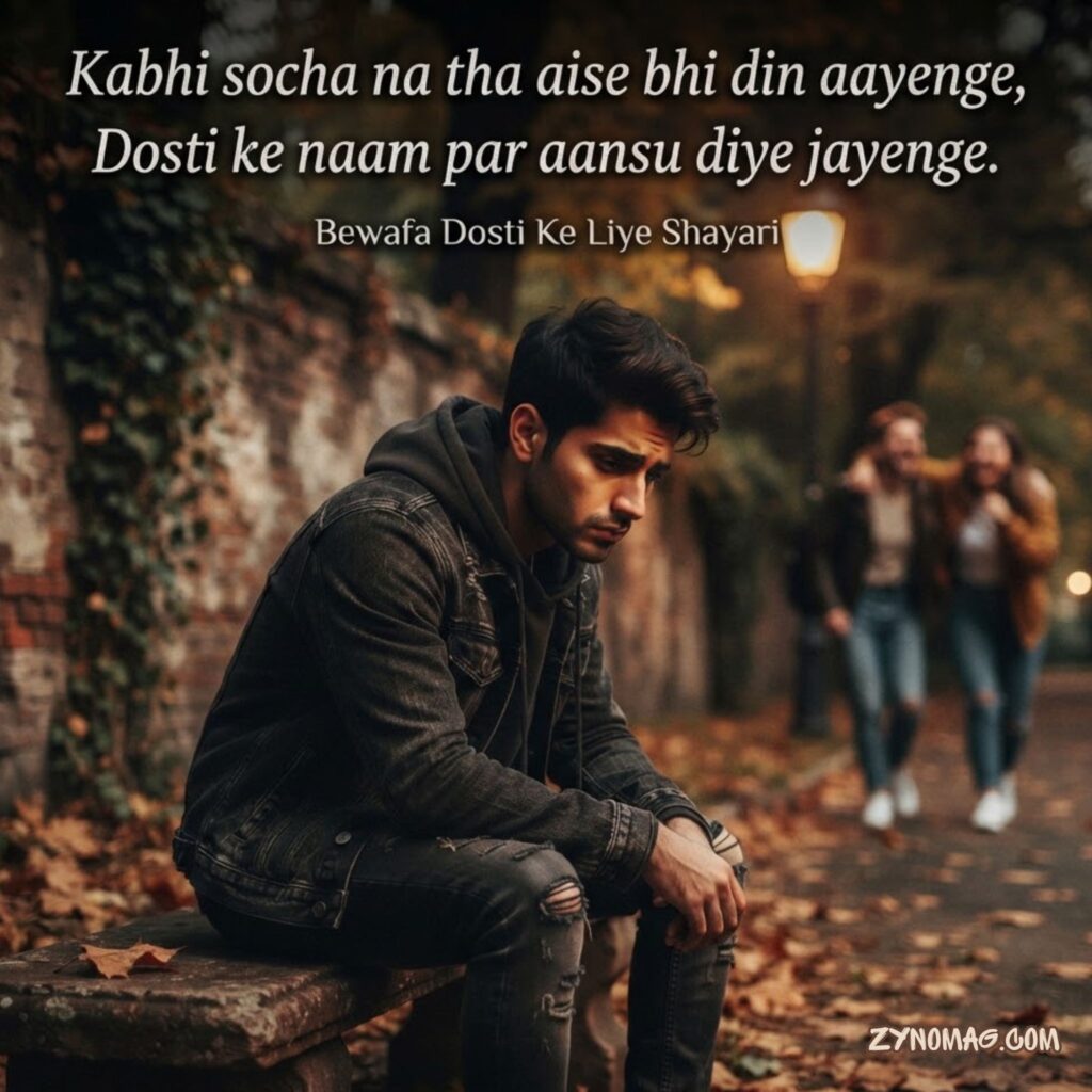 Bewafa Dosti Ke Liye Shayari