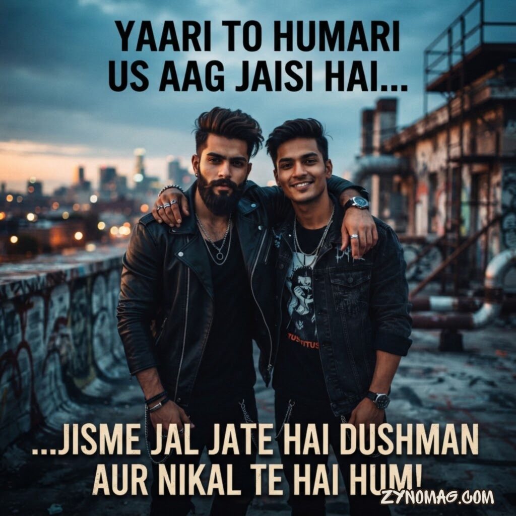 Bhai Bhai Shayari Attitude