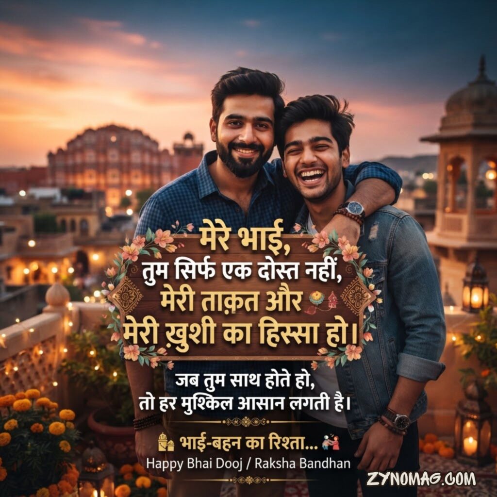 Bhai Ke Liye Shayari in Hindi