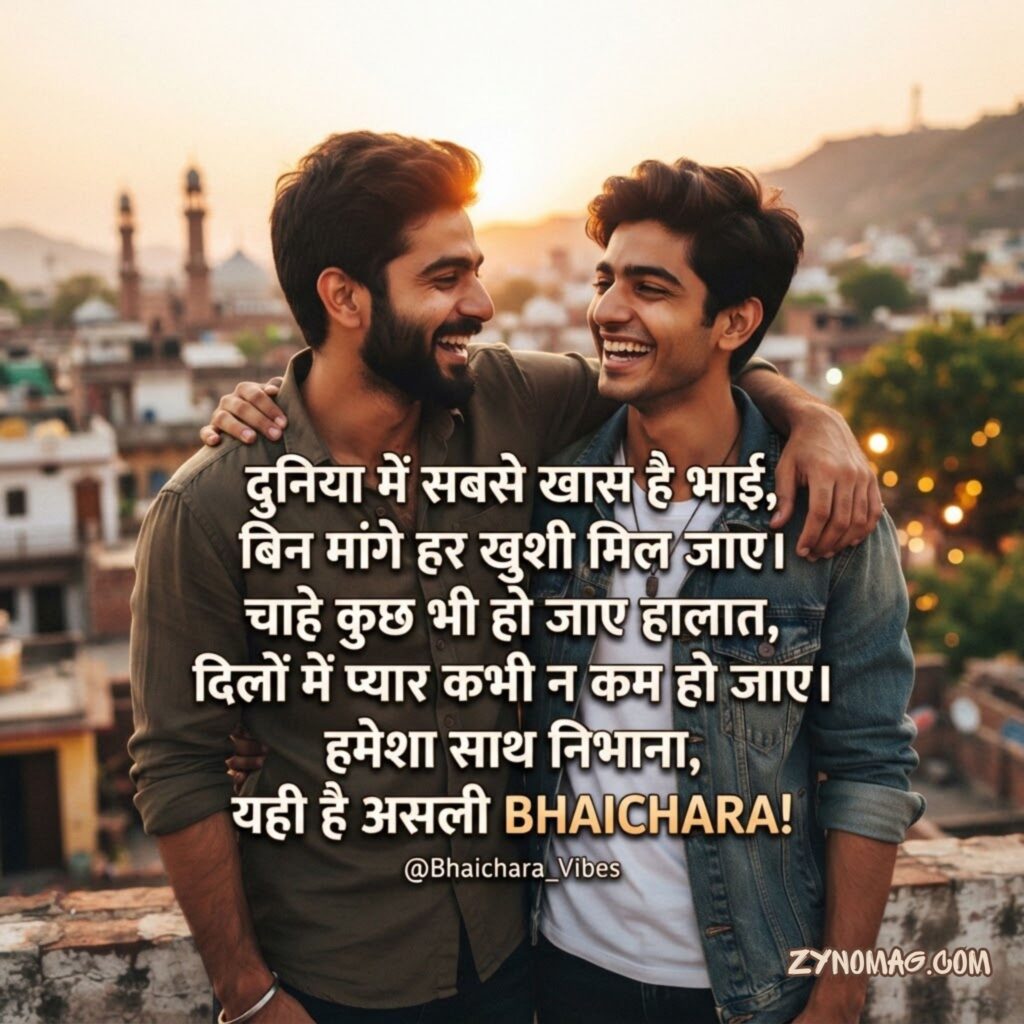 Bhaichara Quotes for Instagram