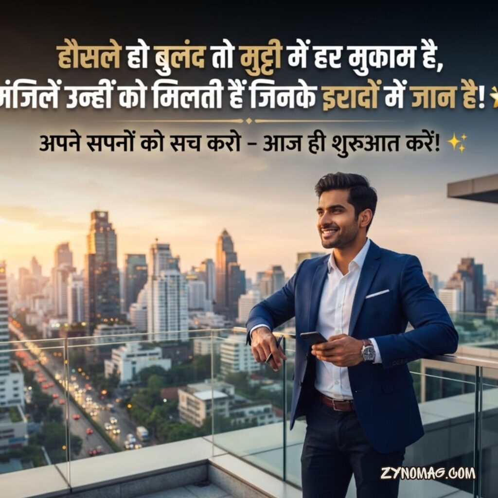 Business Motivational Shayari in Hindi