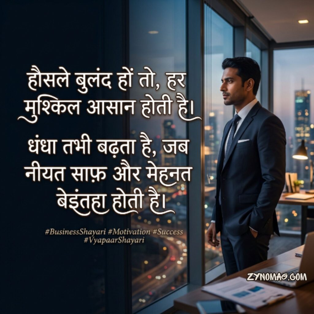 Business Shayari 2 Line