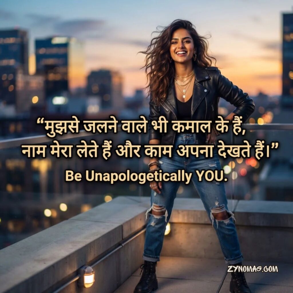 Confident Girl Attitude Shayari