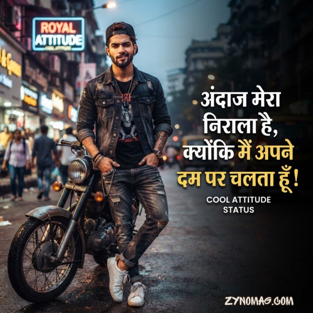 Cool Attitude Status for Boys