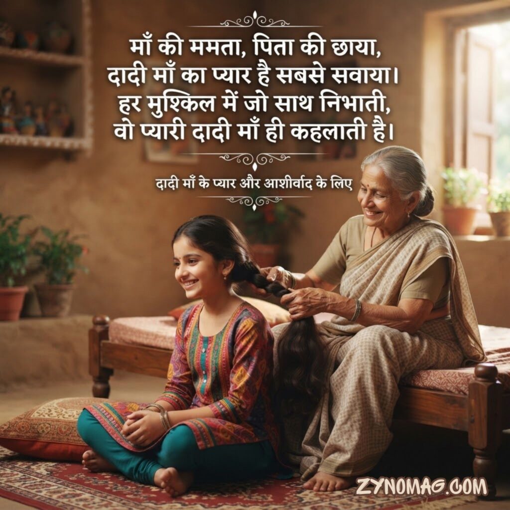 Dadi Maa Shayari for Girl