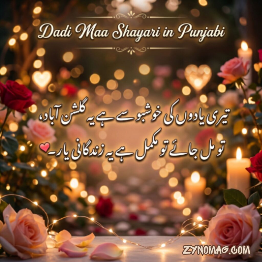 Dadi Maa Shayari in Punjabi