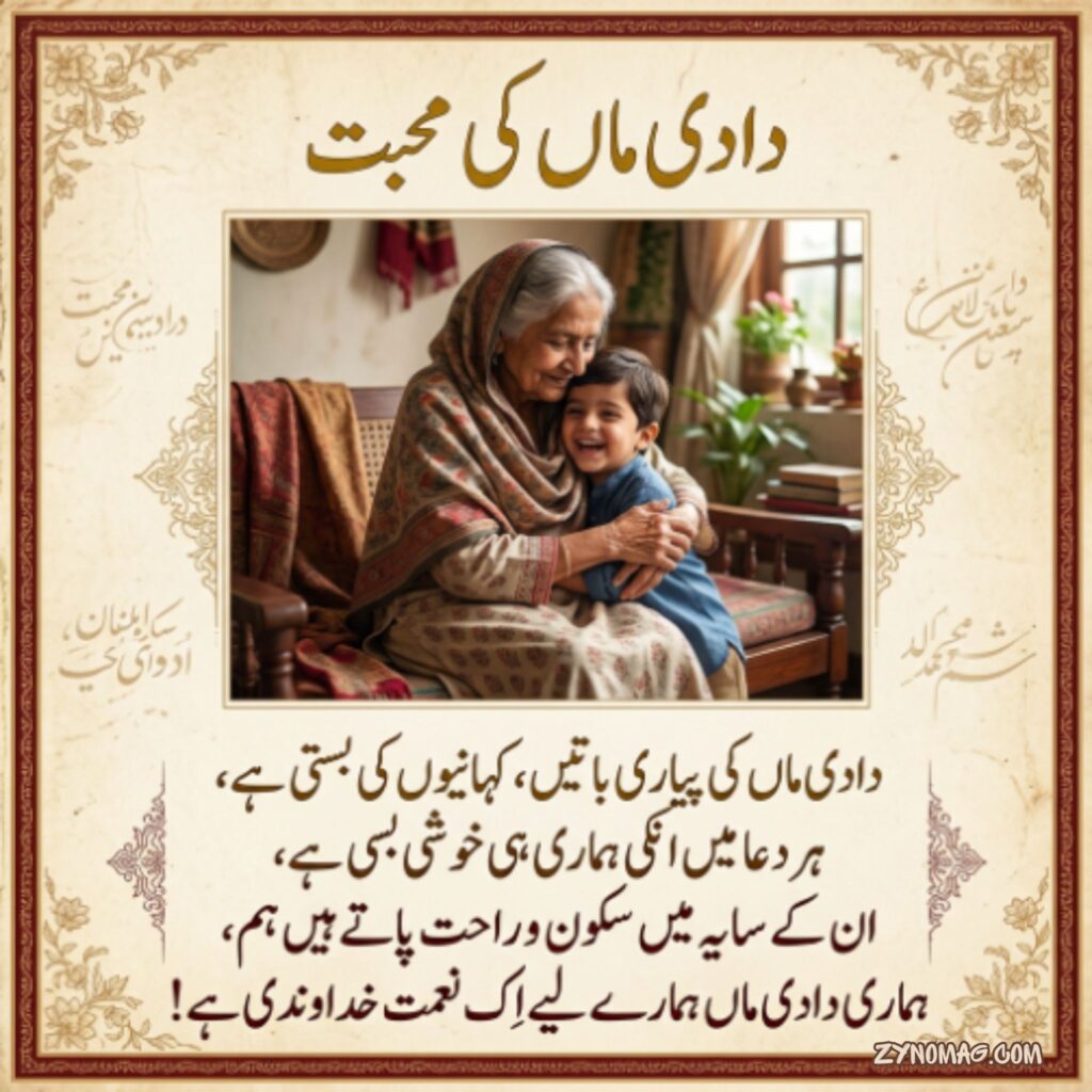 Dadi Maa Shayari in Urdu