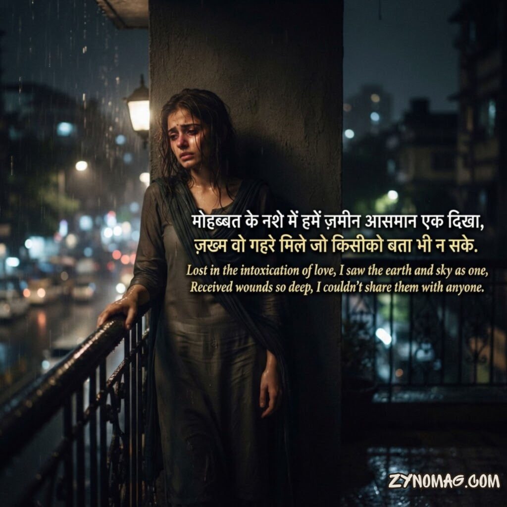 Dard Bhari Shayari in Hindi English