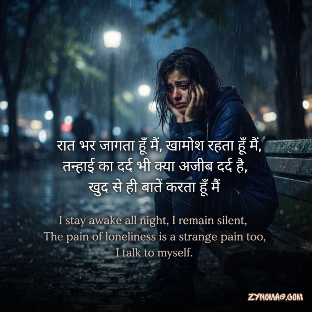 Depression Shayari in Hindi English