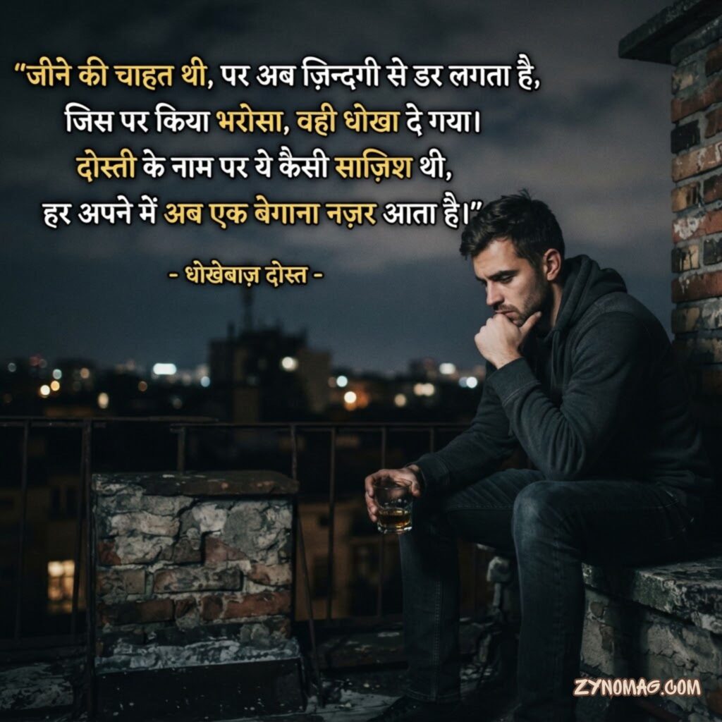 Dhokebaaz Dost Shayari on Life