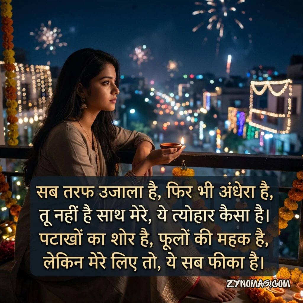 Diwali Sad Shayari
